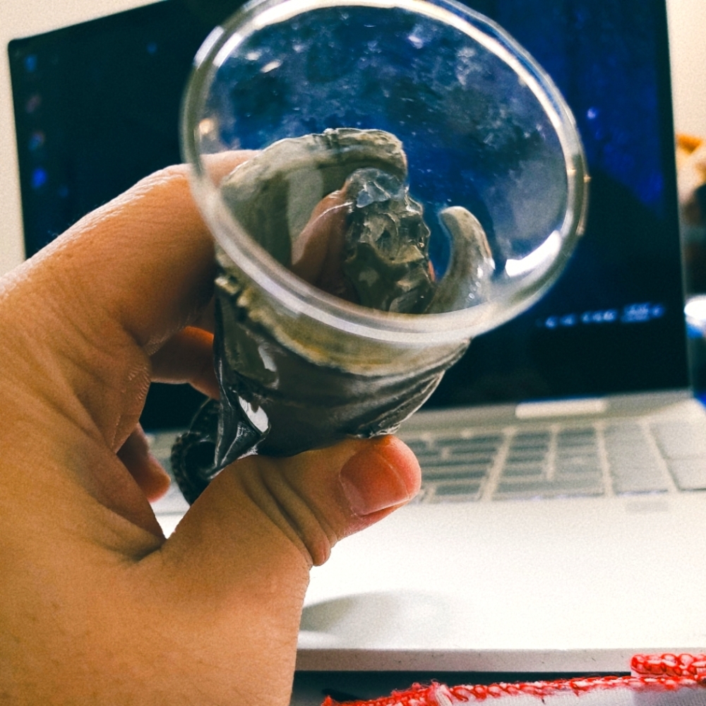 Dragon wineglass